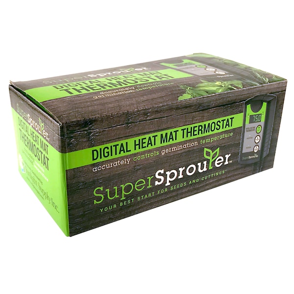 Super Sprouter Hydroponic Heat Mat Thermostat